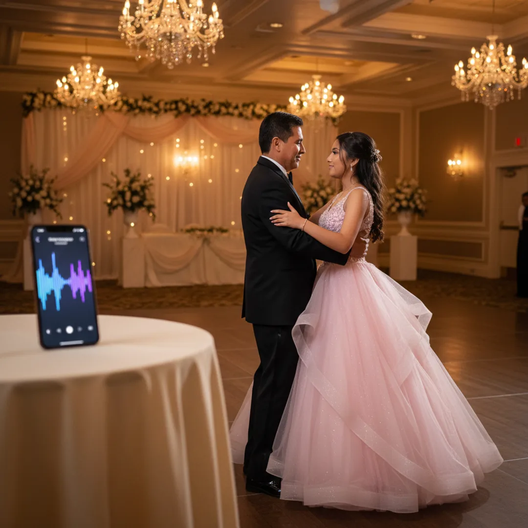 AI Quinceañera Songs: Vals + Reception Custom Tracks