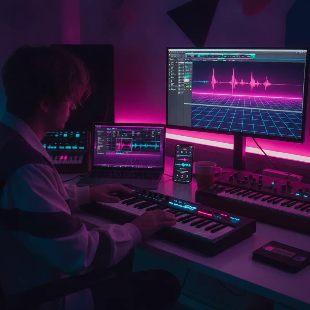 AI Synthwave Generator: 80s Retrowave Tracks (Tested)